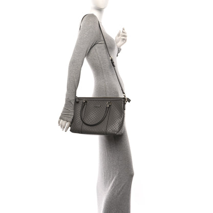Gucci Soft Microguccissima Small Zippered Satchel Loess 2 of 9