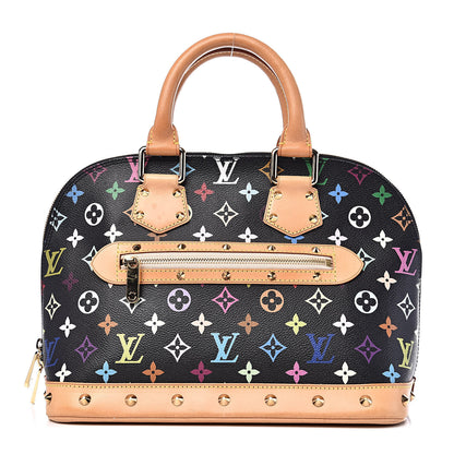 Louis Vuitton Monogram Multicolor Alma Black 1 of 10