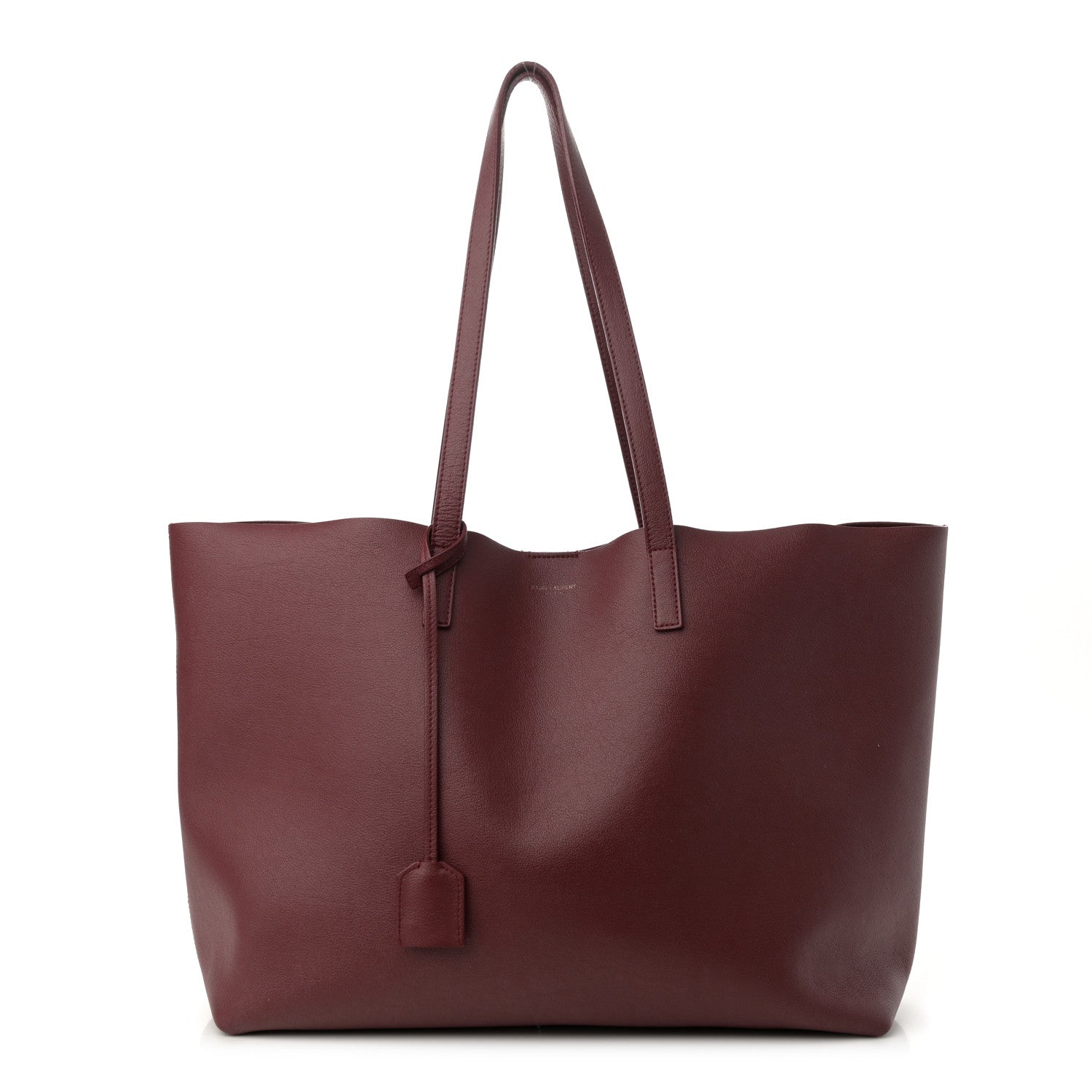 Saint Laurent Calfskin Large Shopping Tote Palissandre 1 of 13