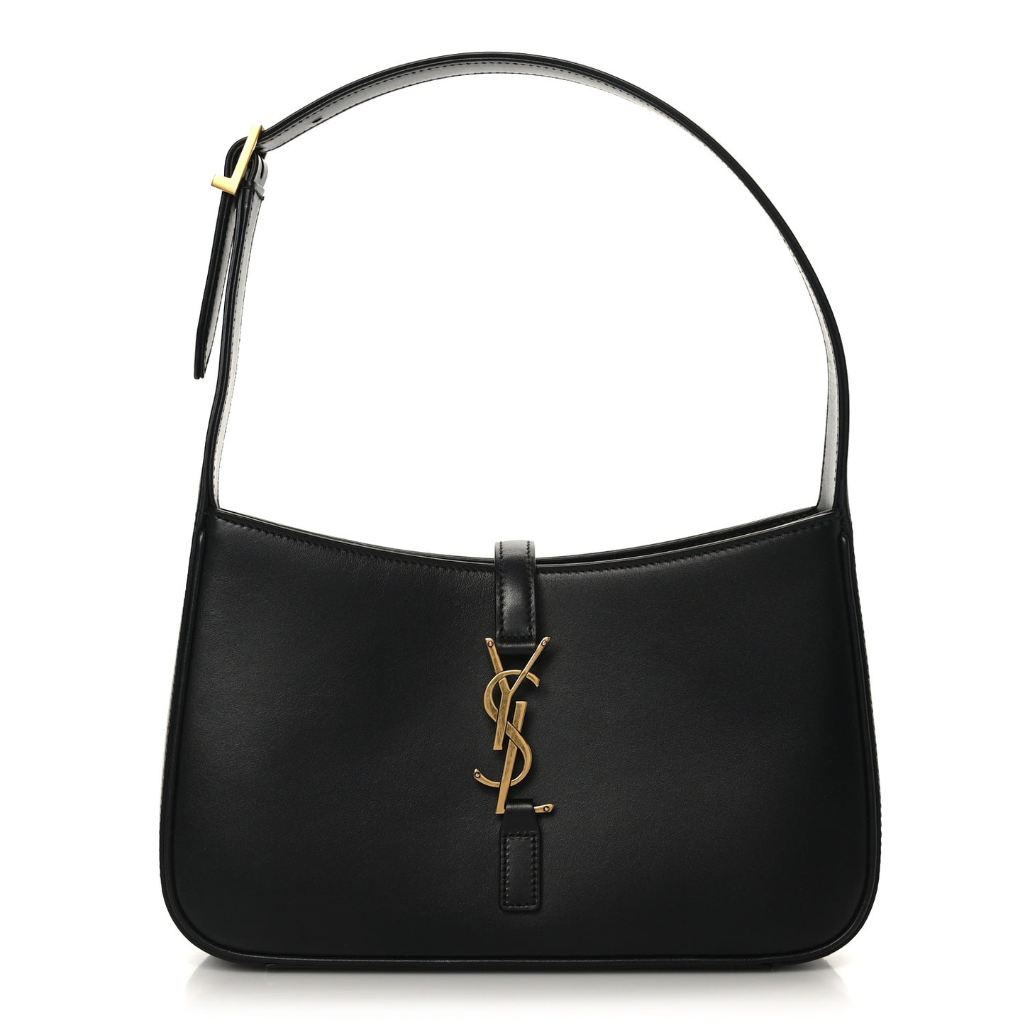 Smooth Calfskin Le 5 A 7 Hobo Black