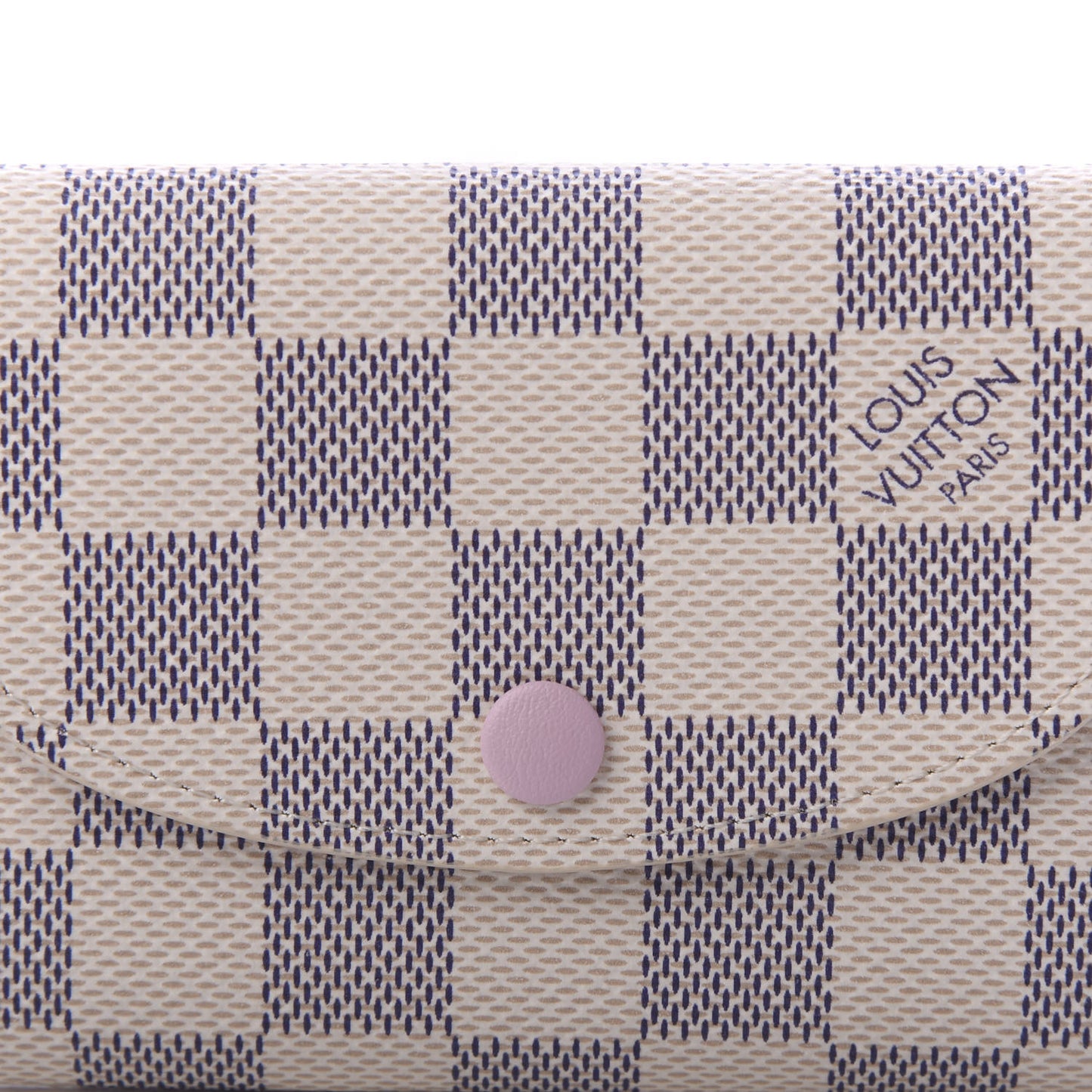Damier Azur Rosalie Coin Purse Rose Ballerine