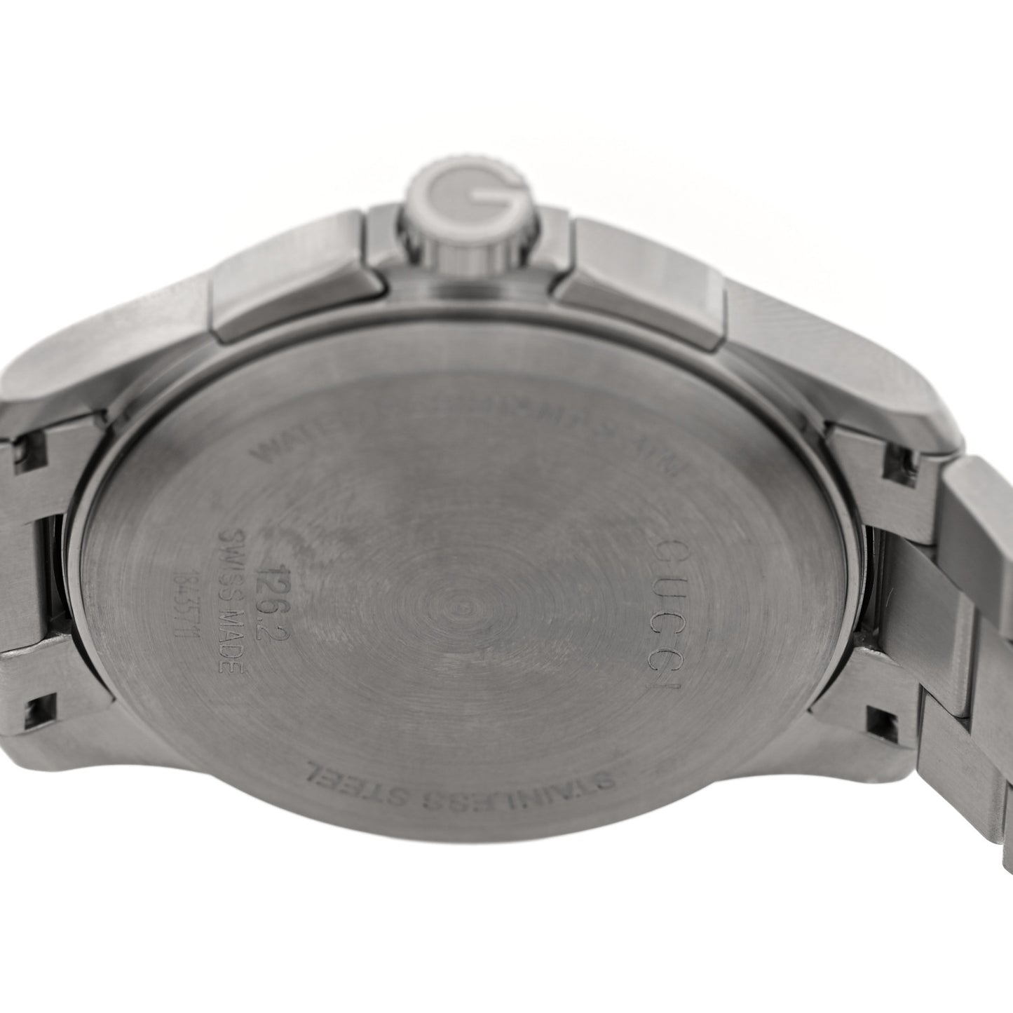 Stainless Steel 44mm G-Timeless Chronograph Quartz Watch Black