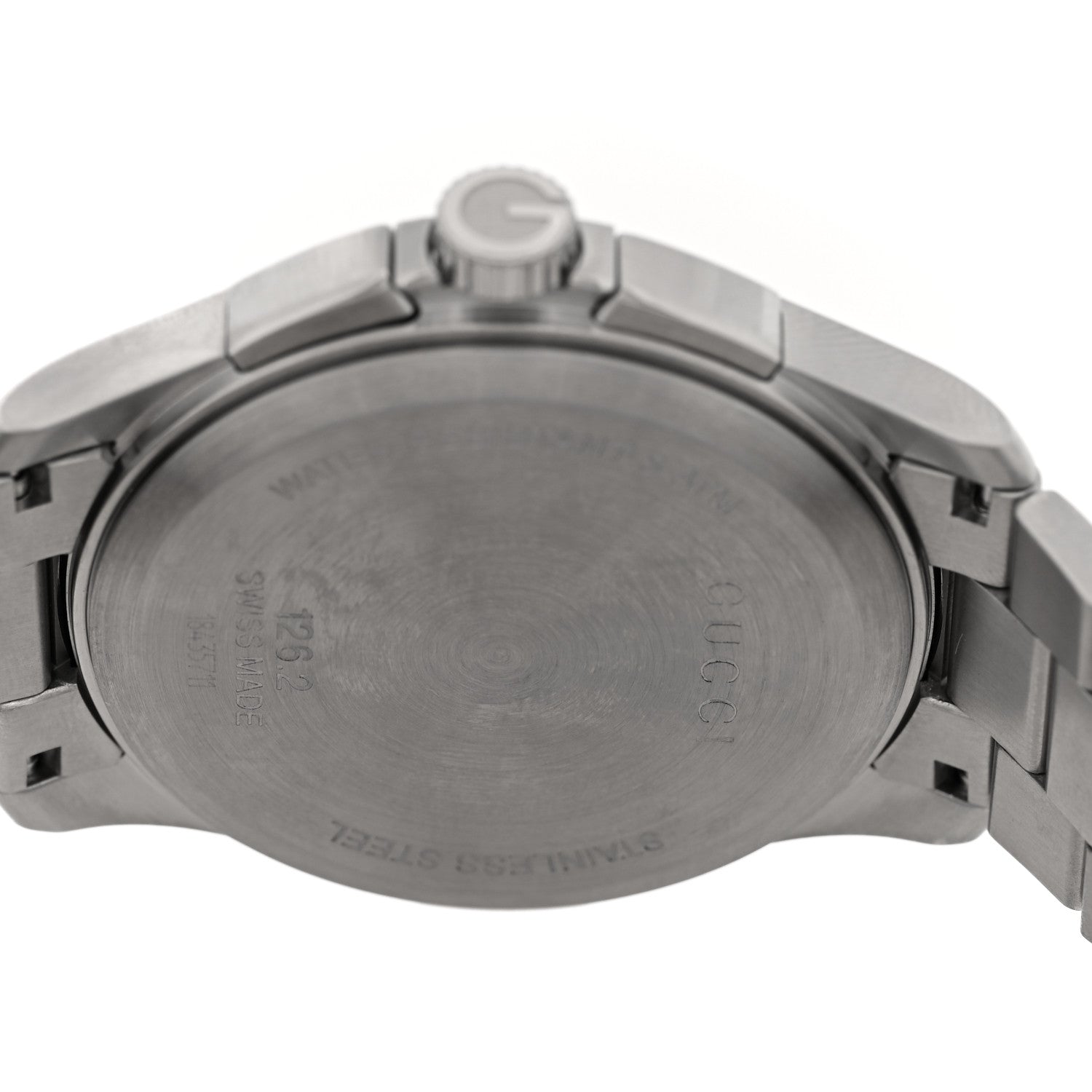 Gucci Stainless Steel 44mm G-Timeless Chronograph Quartz Watch Black 4 of 5