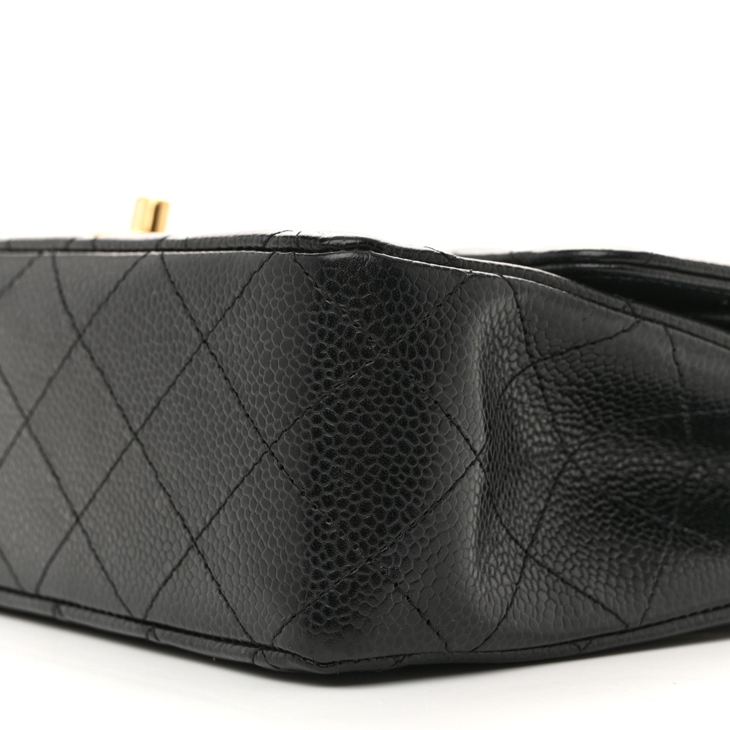 Chanel Caviar Quilted Medium Double Flap Black 10 of 11
