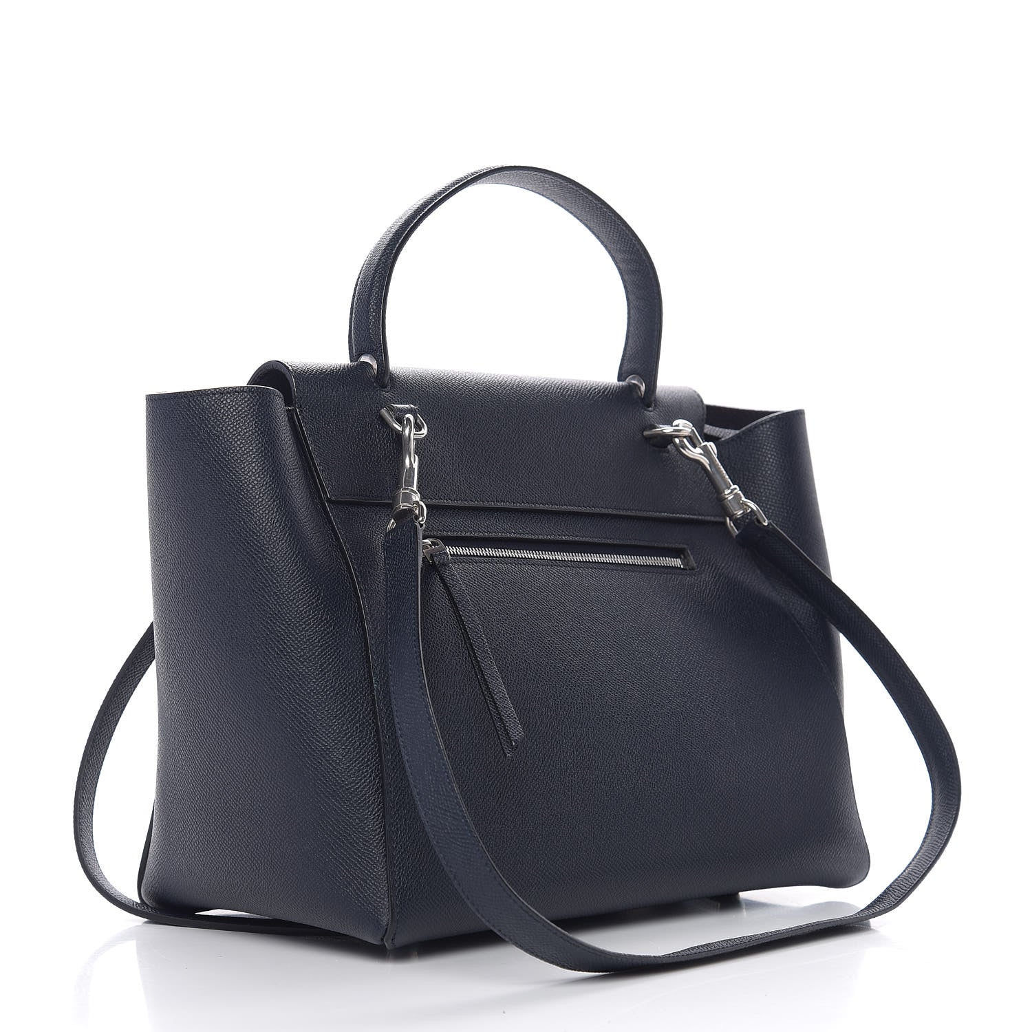 Celine Grained Calfskin Mini Belt Bag Navy 2 of 8