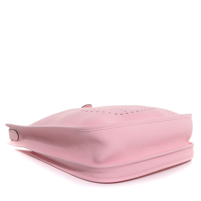 Hermes Taurillon Clemence Evelyne III GM Rose Sakura 4 of 15