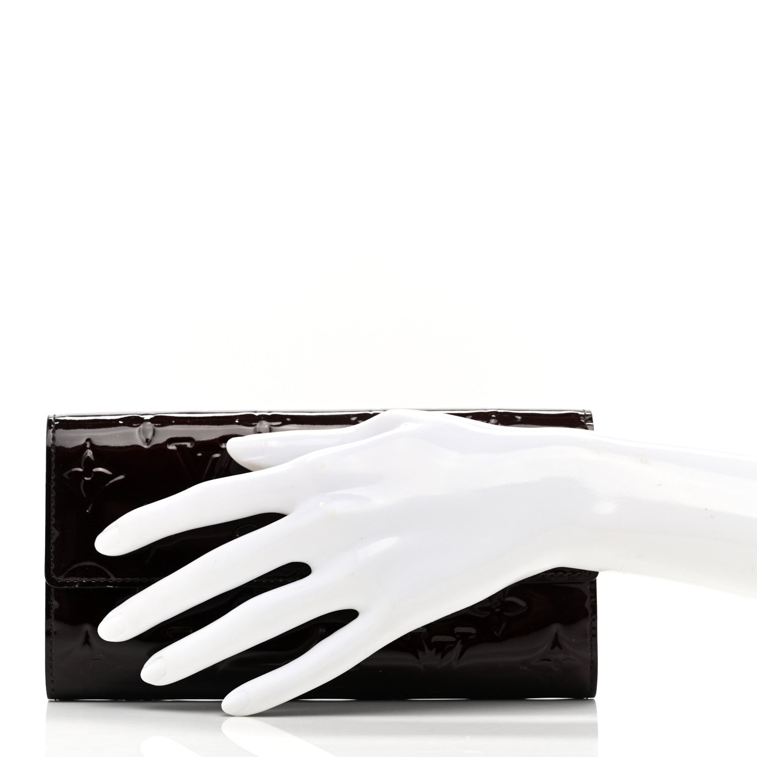 Louis Vuitton Vernis Sarah Wallet Amarante 2 of 7