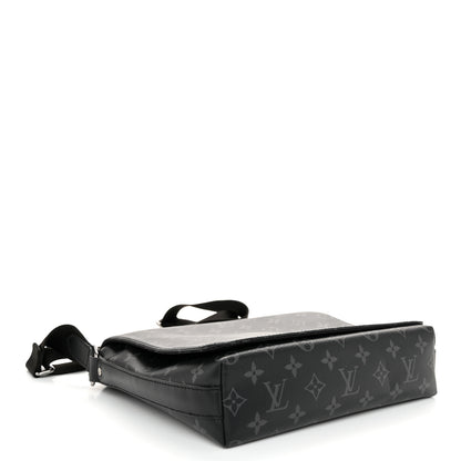 Louis Vuitton Monogram Eclipse District PM NM Black 4 of 9