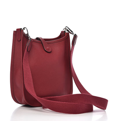 Hermes Epsom Evelyne TPM Rouge Grenat 3 of 11