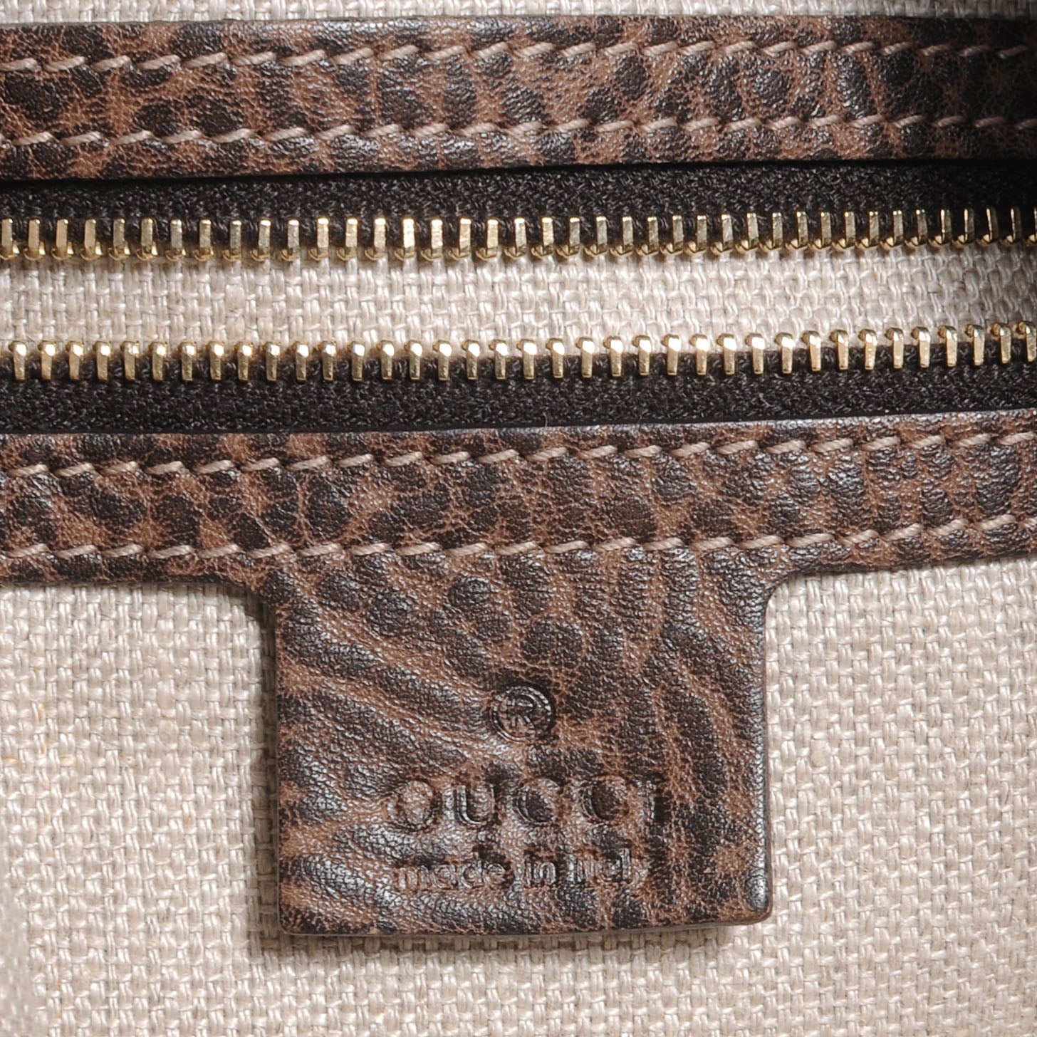 Gucci Monogram Large New Jackie Shoulder Bag 6 of 9