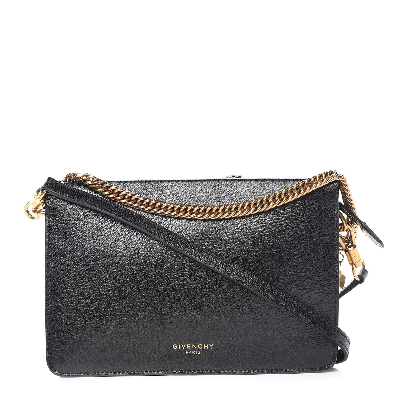 Givenchy Sugar Goatskin Cross 3 Crossbody Bag Black 1 of 9