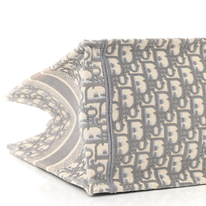 Christian Dior Oblique Medium Book Tote Grey 9 of 12