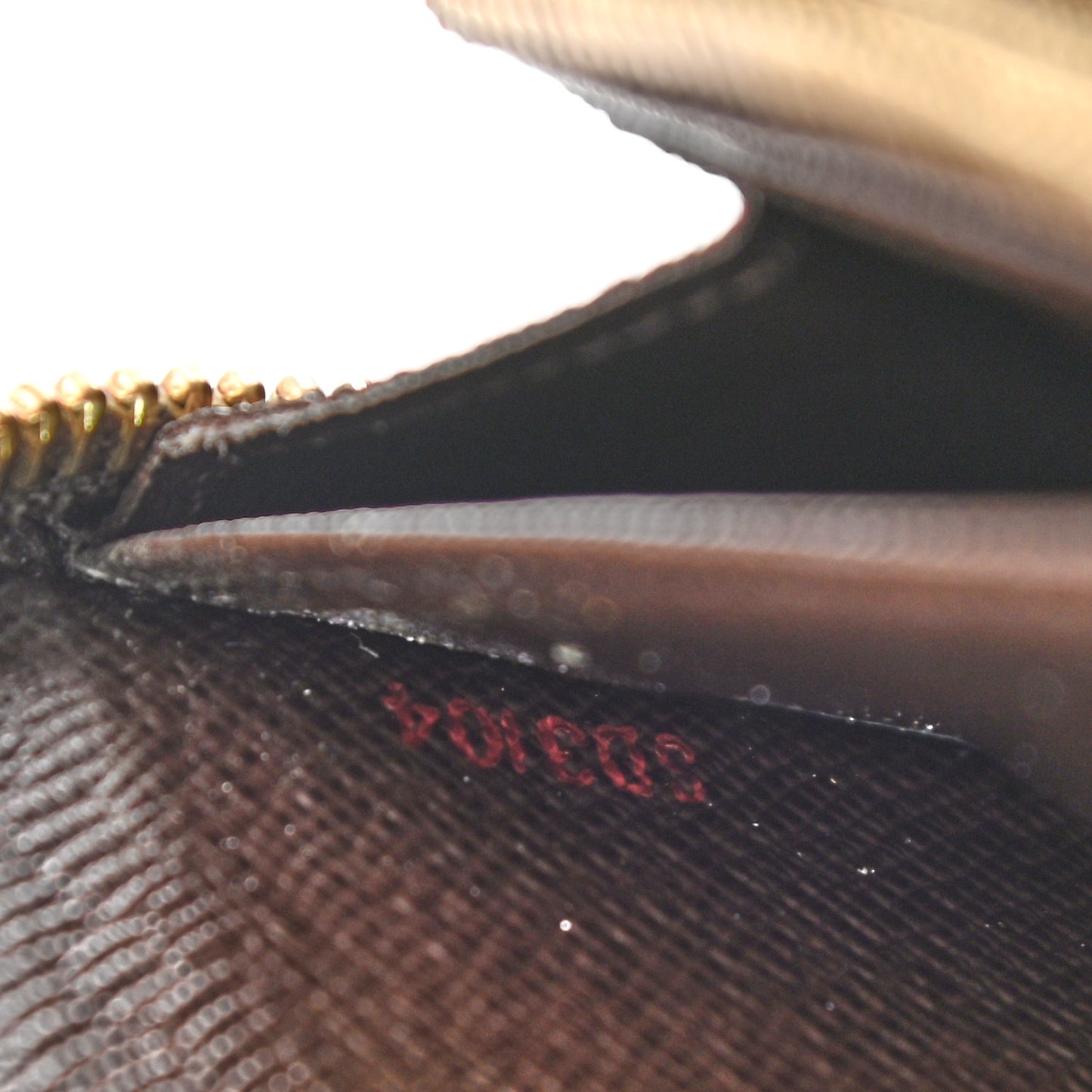 Damier Ebene Zippy Wallet