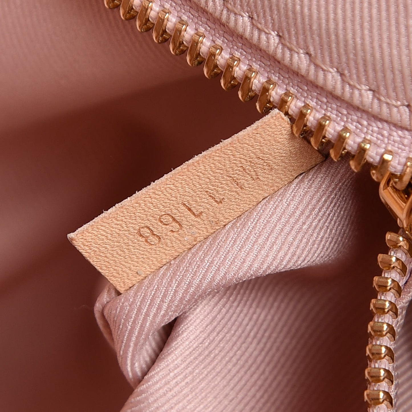 Damier Azur Graceful MM Rose Ballerine