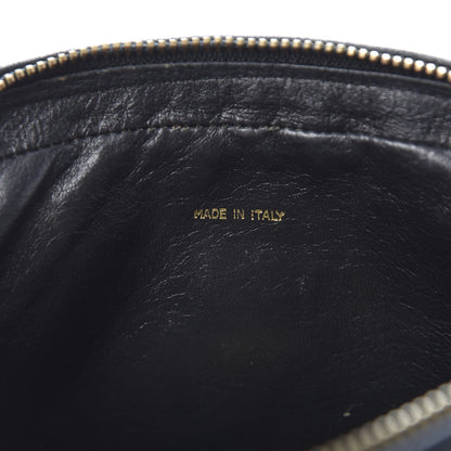 Chanel Lambskin Chevron Quilted Tassel Camera Case Black 7 of 14