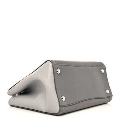 Prada Saffiano Lux 2way Tote Marmo Nube 4 of 12