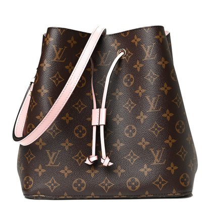 Louis Vuitton Monogram Neonoe MM Rose Poudre 2 of 19