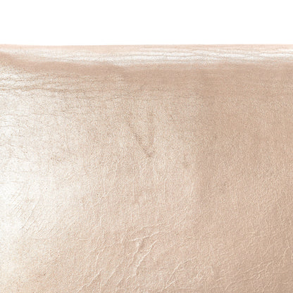 Saint Laurent Metallic Fabric Monogram Envelope Chain Wallet Light Gold 17 of 18