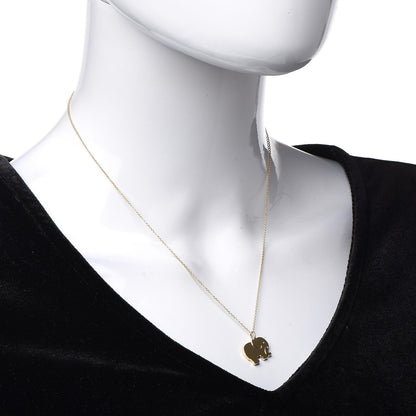 Tiffany 18K Yellow Gold Elephant Never Forgets Pendant Necklace 2 of 8
