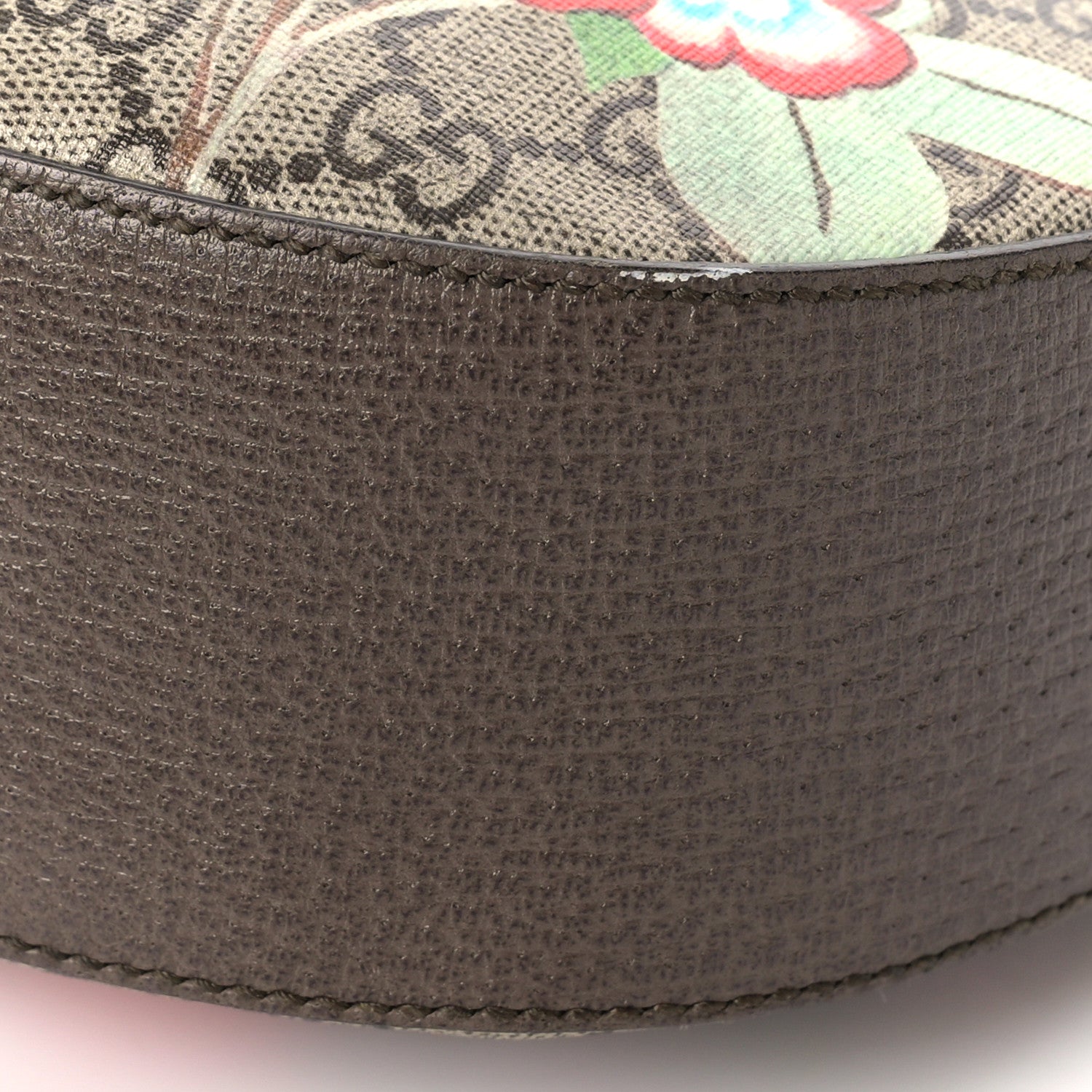 Gucci GG Supreme Monogram Tian Web Medium Padlock Messenger Shoulder Bag Beige Multicolor New Acero 10 of 10
