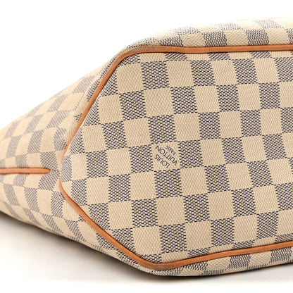 Louis Vuitton Damier Azur Delightful MM Rose Ballerine 9 of 14