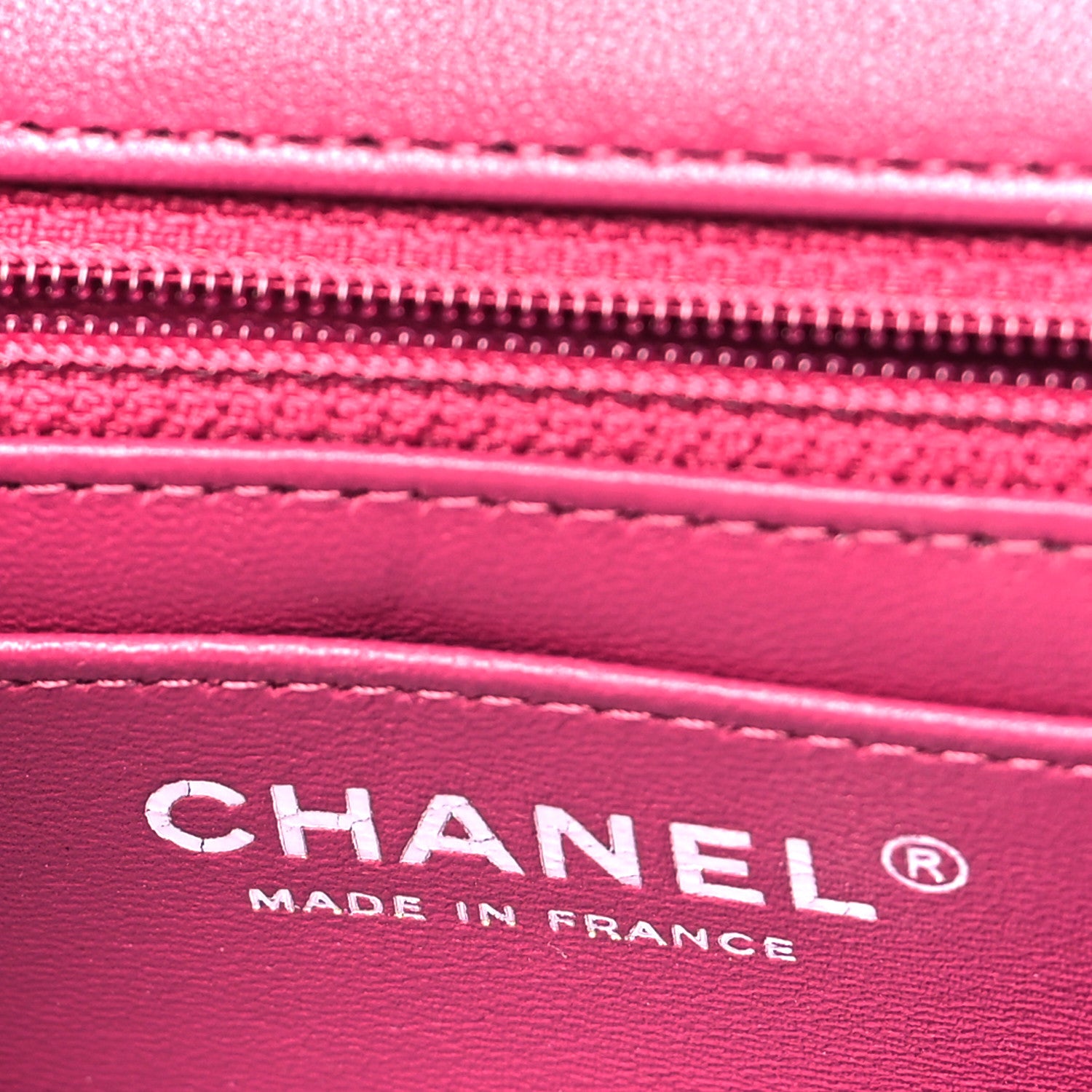 Chanel Metallic Tweed Quilted Mini Rectangular Flap Pink 7 of 12