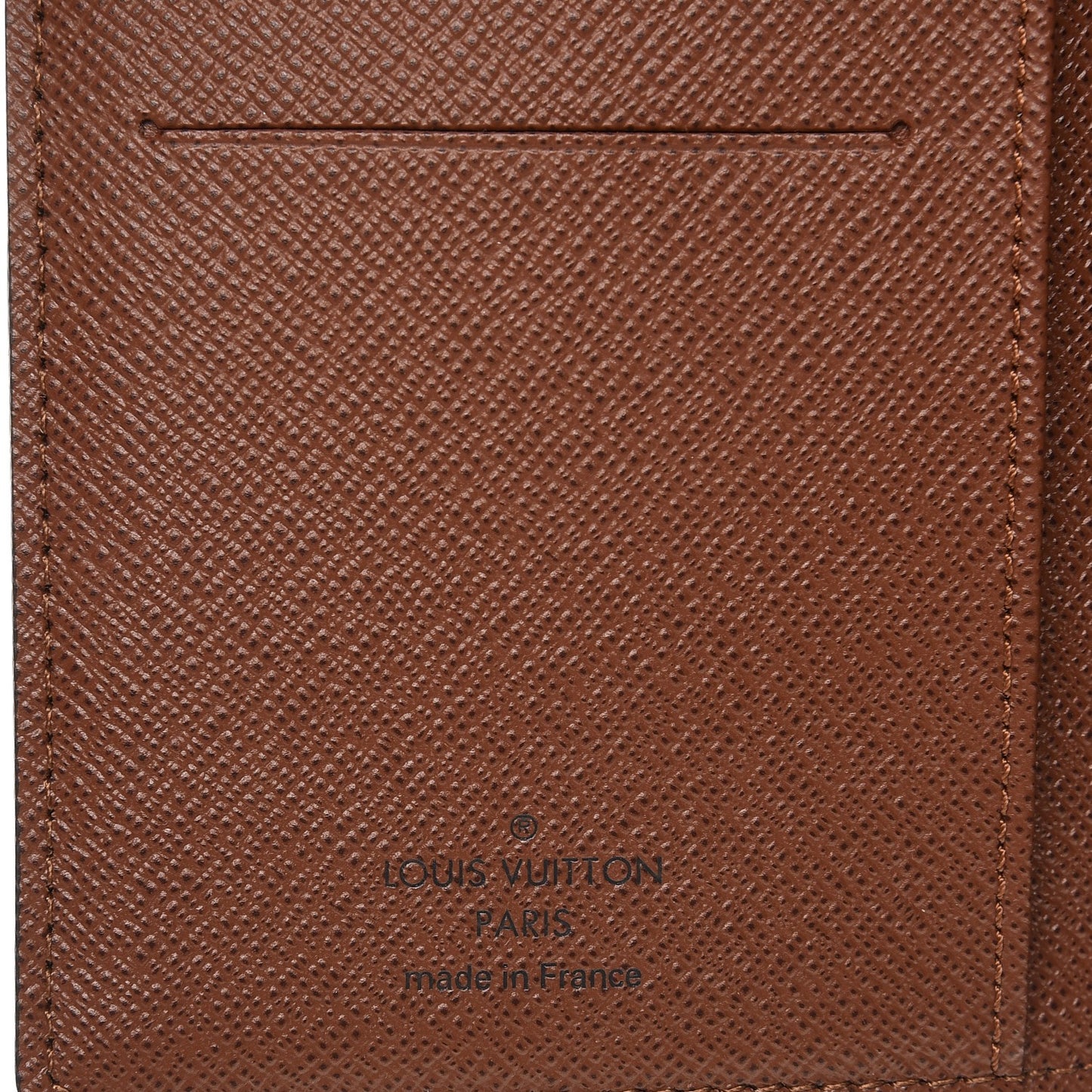 Monogram Pocket Agenda Cover