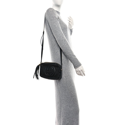 Gucci Pebbled Calfskin Small Soho Disco Bag Black 3 of 10