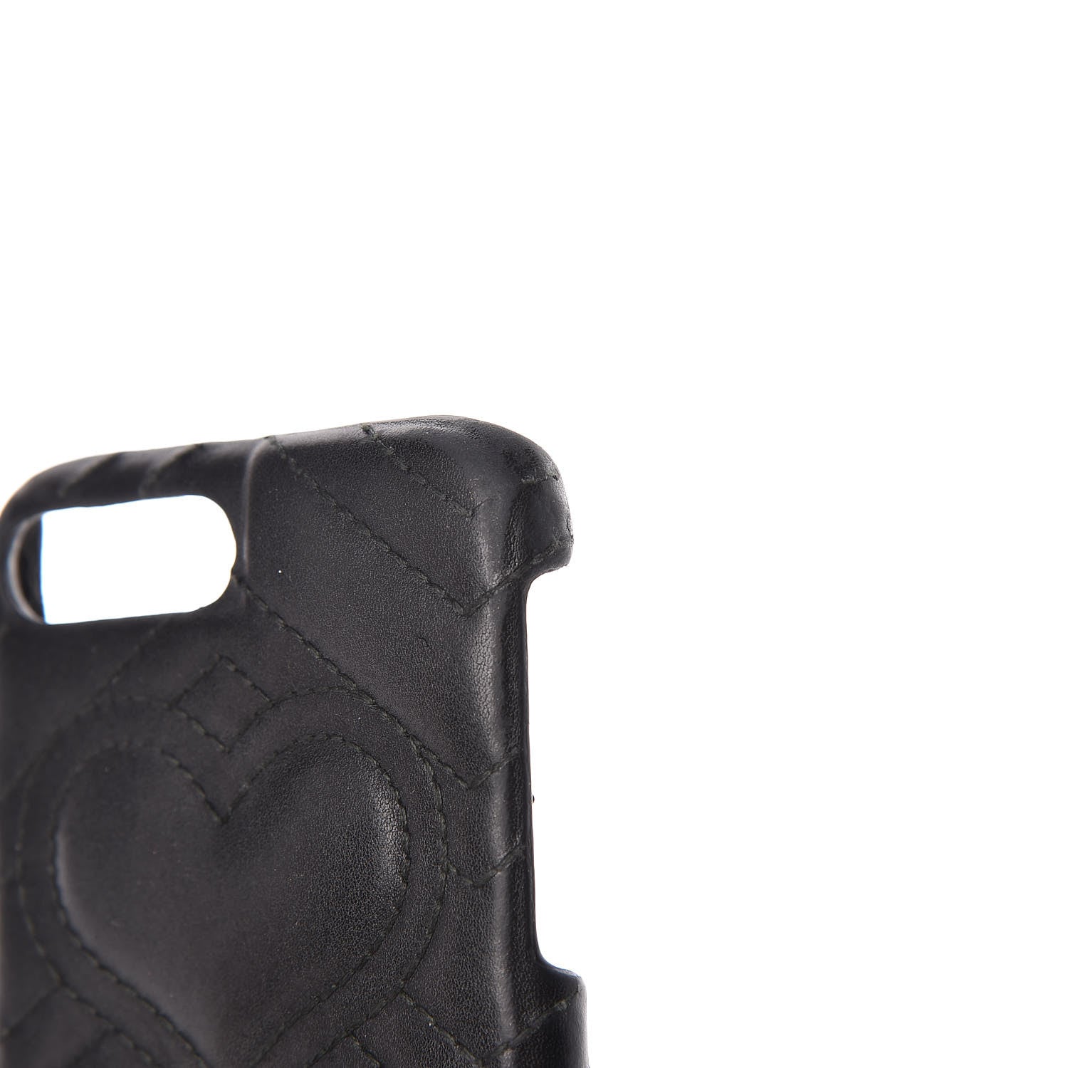 Gucci Calfskin Matelasse Marmont iPhone 7 Plus Case Black 6 of 9