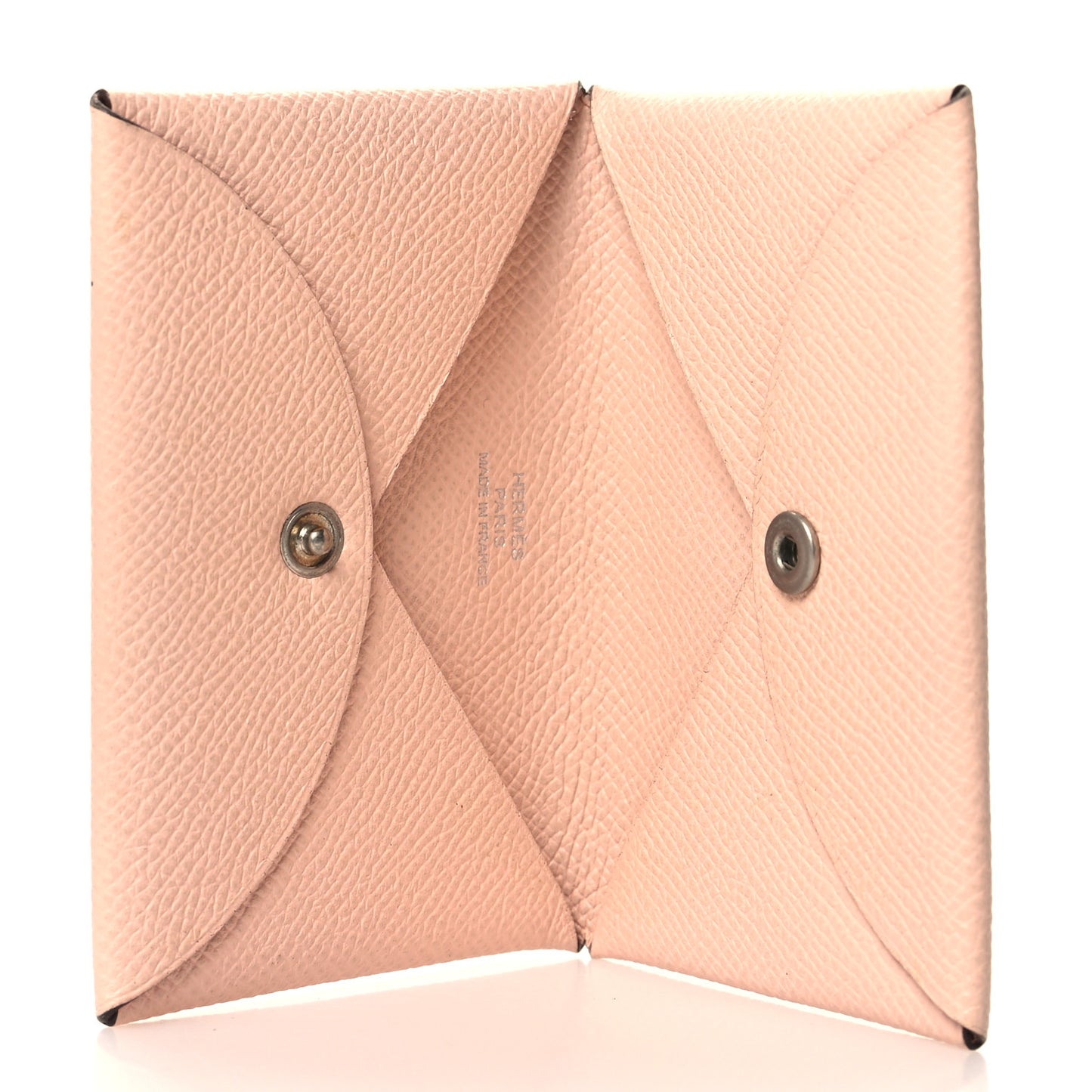 Epsom Calvi Card Case Rose Eglantine