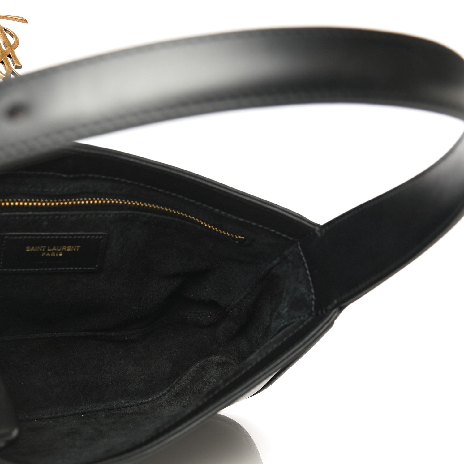 Saint Laurent Smooth Calfskin Le 5 A 7 Hobo Black 5 of 10