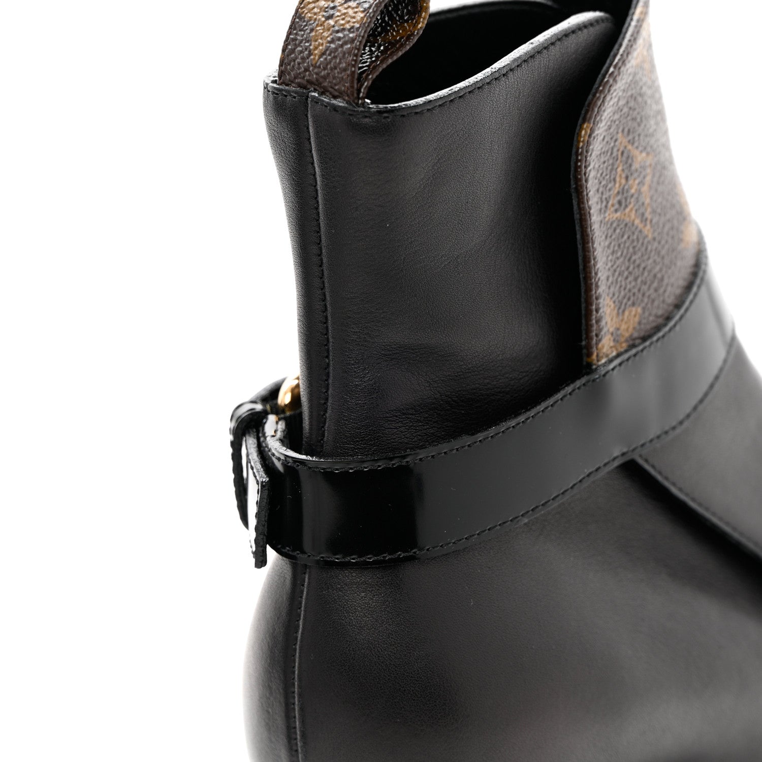 Louis Vuitton Calfskin Monogram Star Trail Ankle Boots 40 Black 10 of 14
