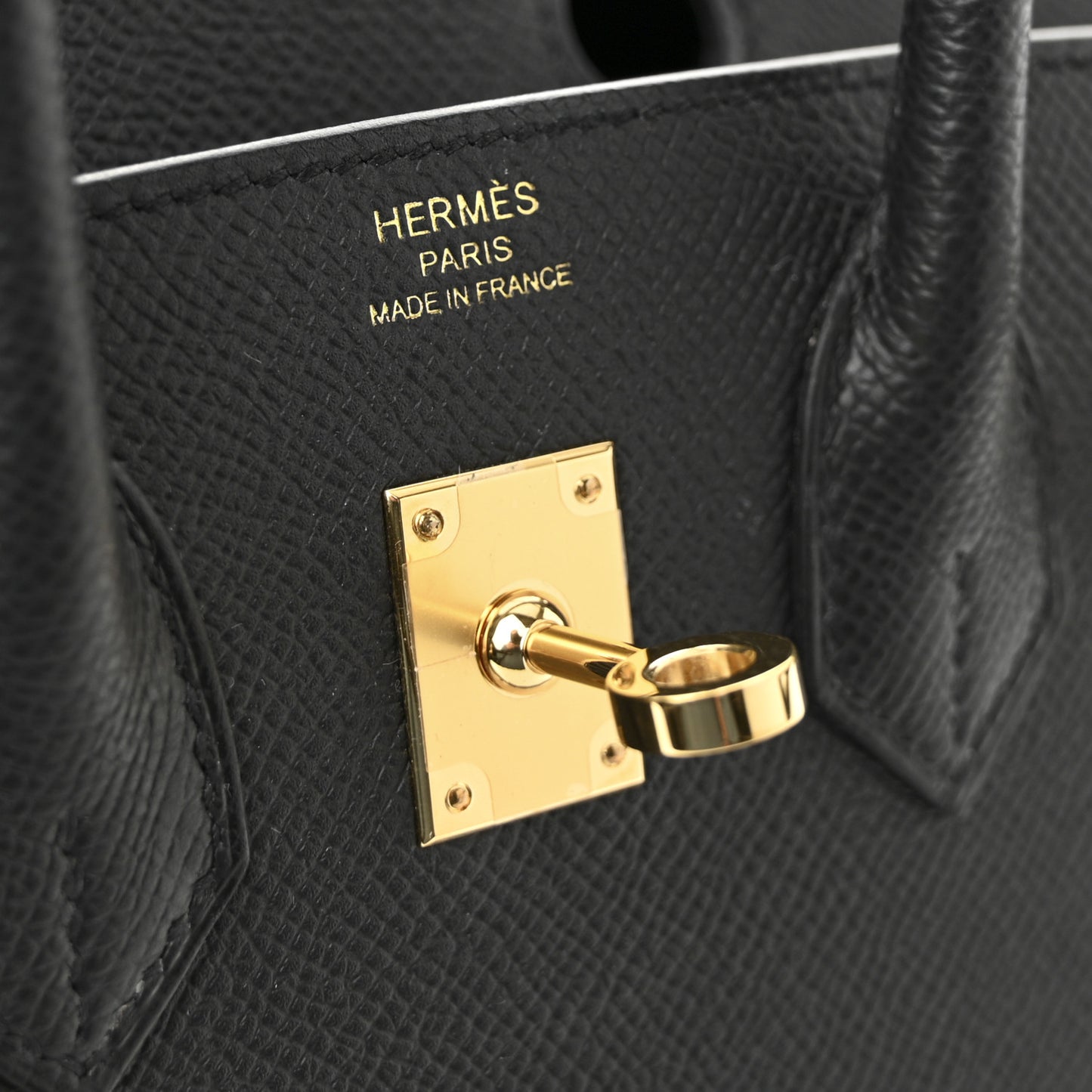 Epsom Birkin Sellier 25 Black