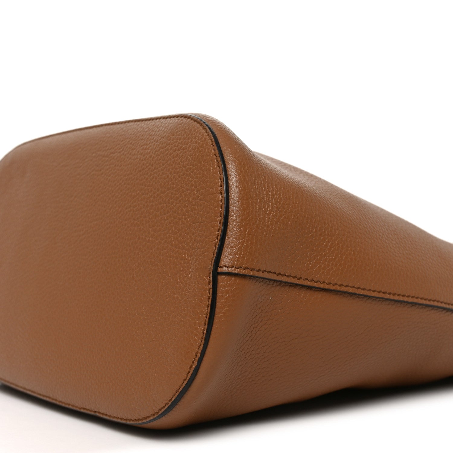 Prada Vitello Phenix Logo Hobo Caramel 9 of 9