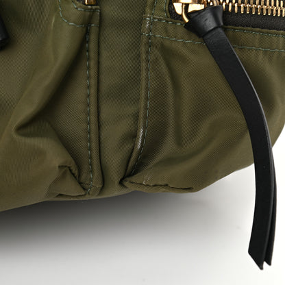 Burberry Nylon Small Crossbody Rucksack Backpack Canvas Green 12 of 14
