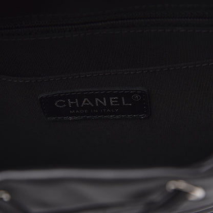 Chanel Calfskin Chevron Quilted Small Urban Spirit Backpack Black 5 of 10