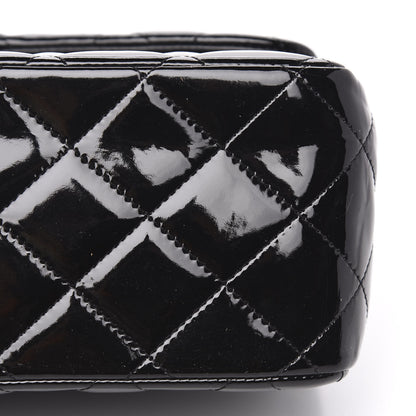 Chanel Patent Quilted Jumbo Double Flap Black 10 of 14
