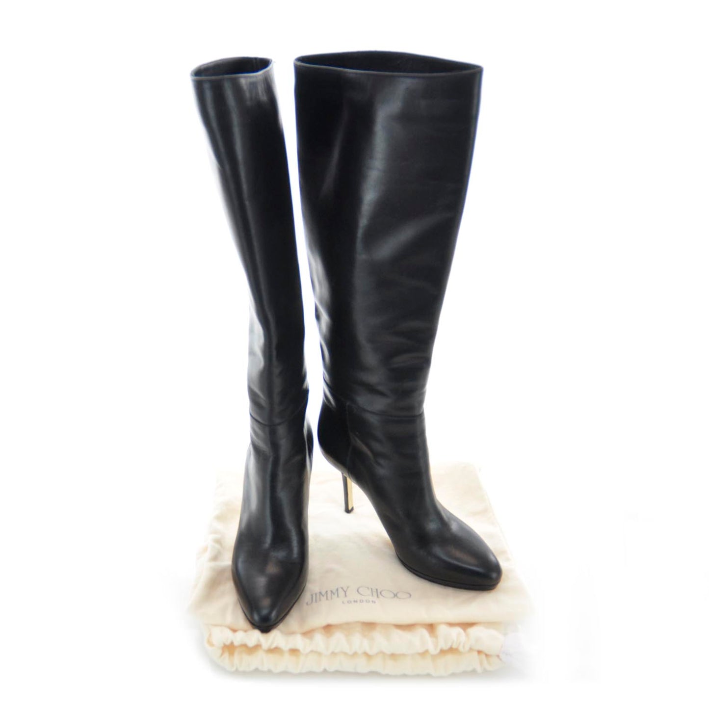 Leather Eden Boots 35 Black