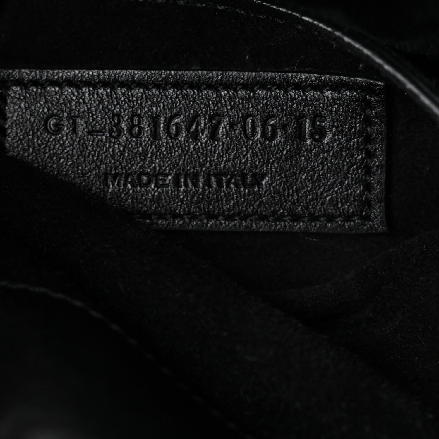 Saint Laurent Calfskin Small Emmanuelle Fringe Bucket Bag Black 7 of 11