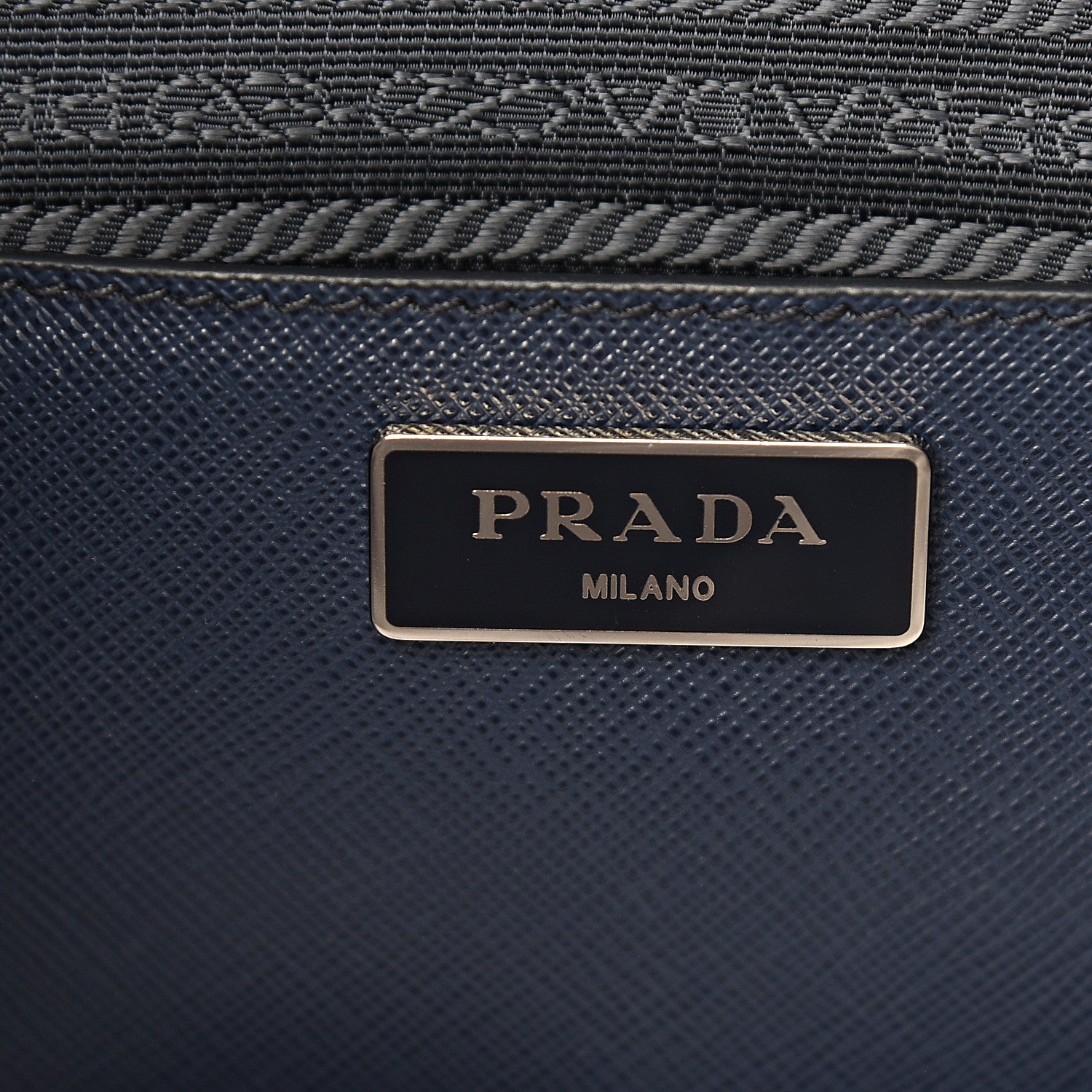 Prada Saffiano Medium Galleria Double Zip Tote Baltico 10 of 14
