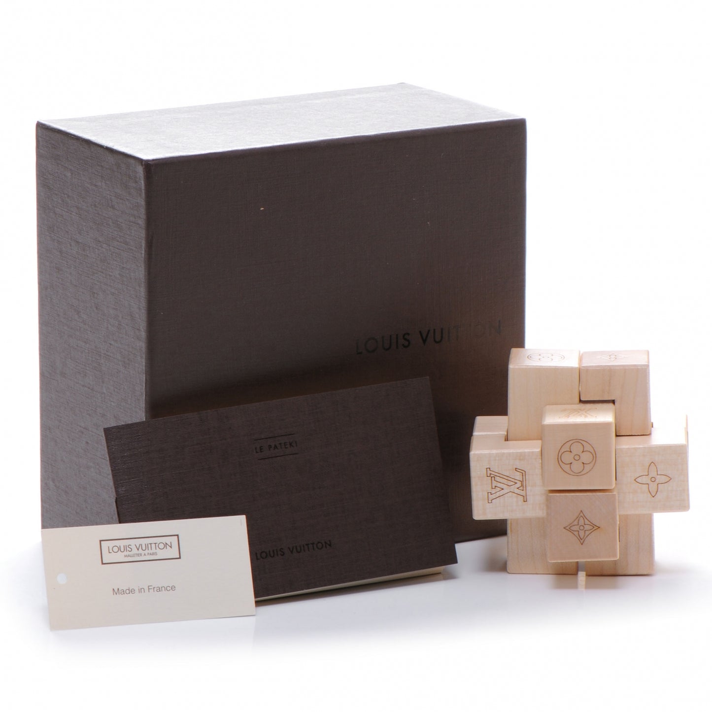 Le Pateki Wood Cube Puzzle VIP Gift