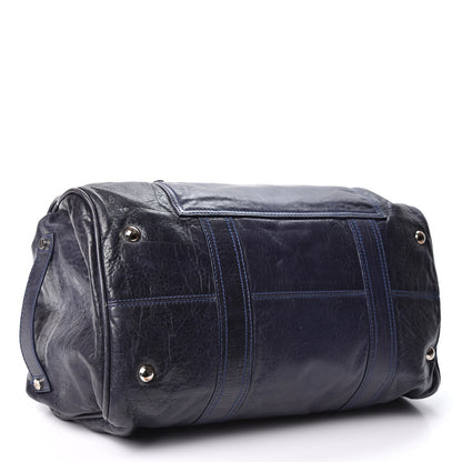 Balenciaga Agneau Whistle Shoulder Bag Marine 3 of 9