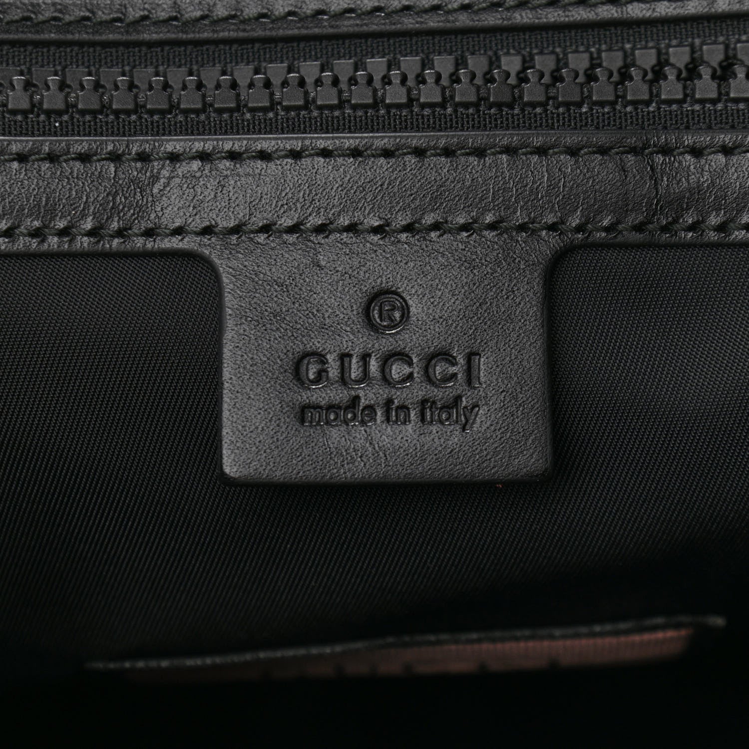 Gucci Techno Canvas GucciGhost Double Buckle Backpack Black New Acquamarine 6 of 10