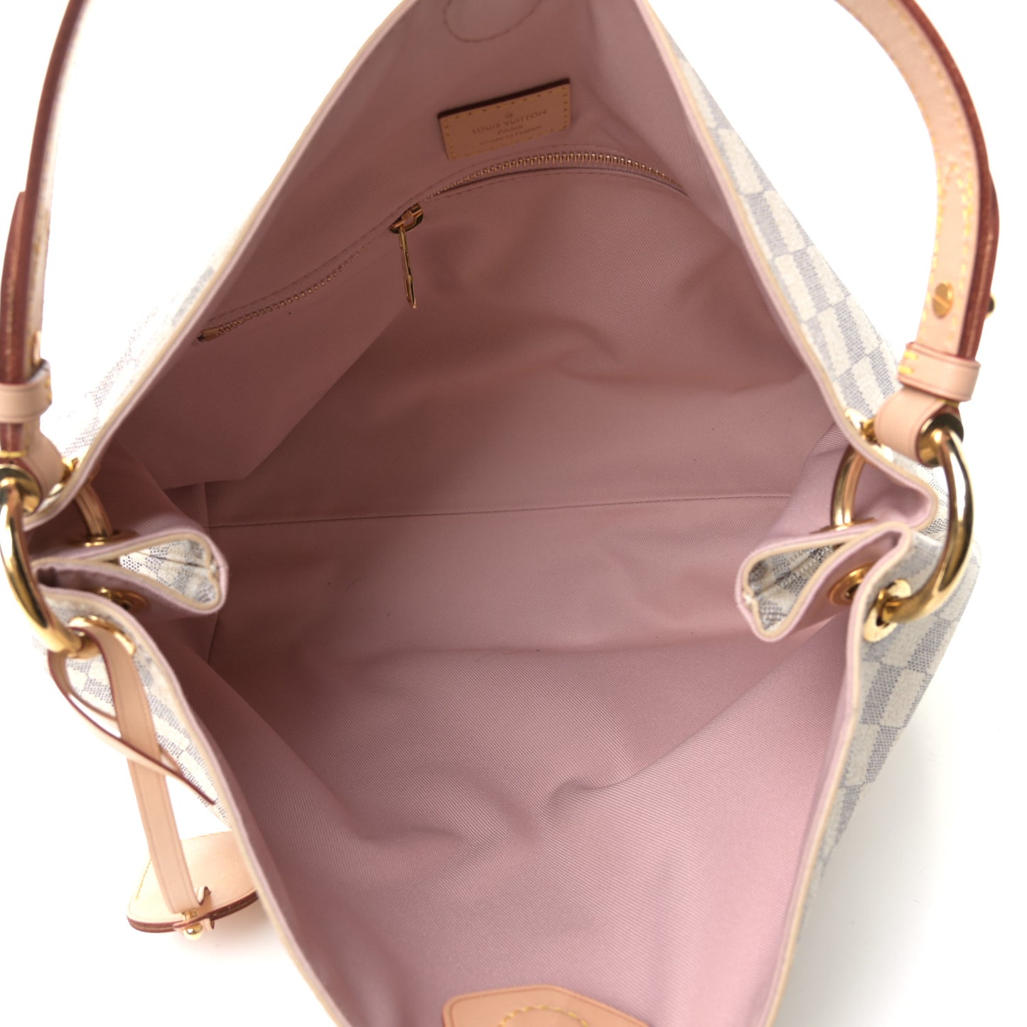 Damier Azur Graceful PM Rose Ballerine