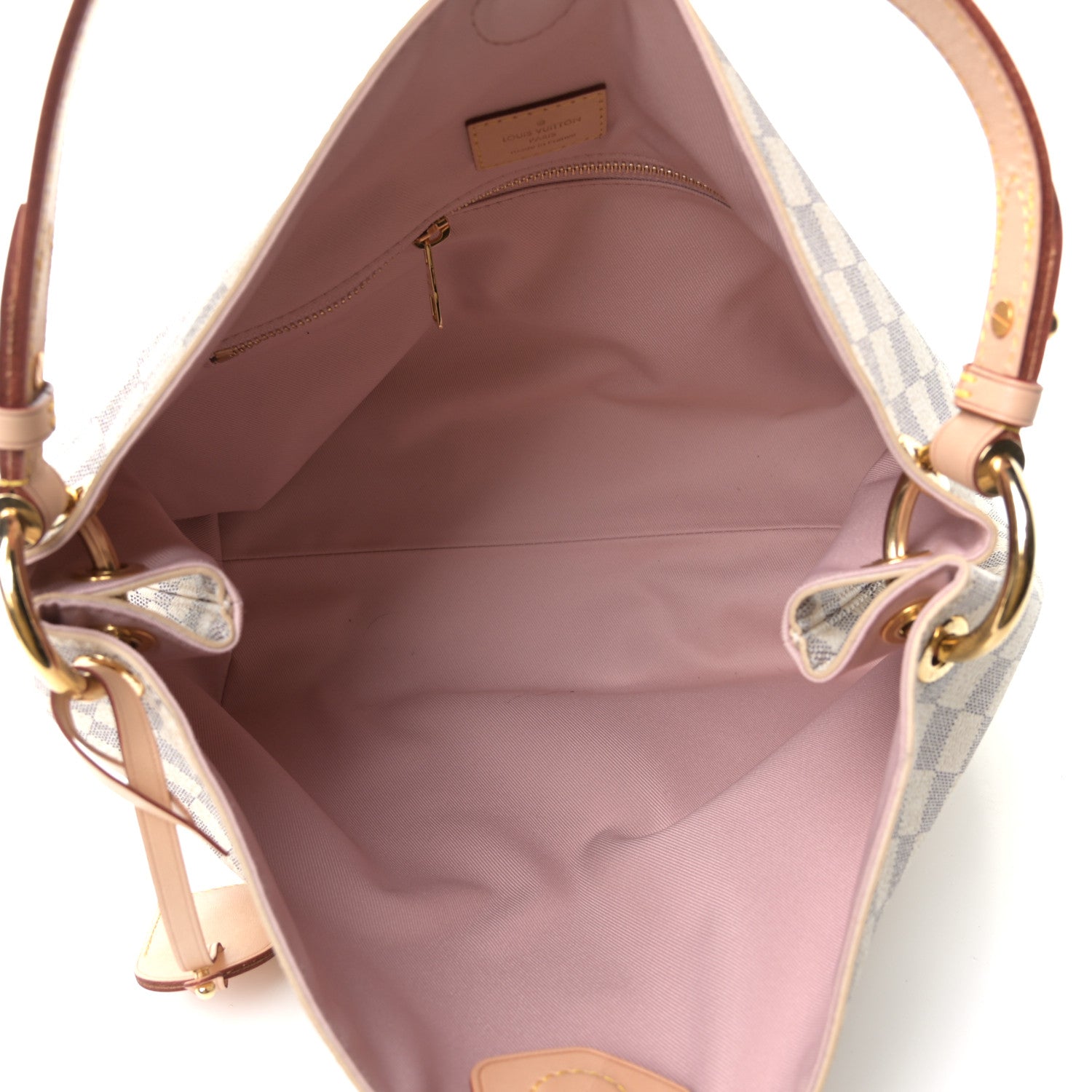 Louis Vuitton Damier Azur Graceful PM Rose Ballerine 4 of 4