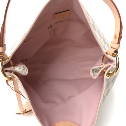 Louis Vuitton Damier Azur Graceful PM Rose Ballerine 4 of 4