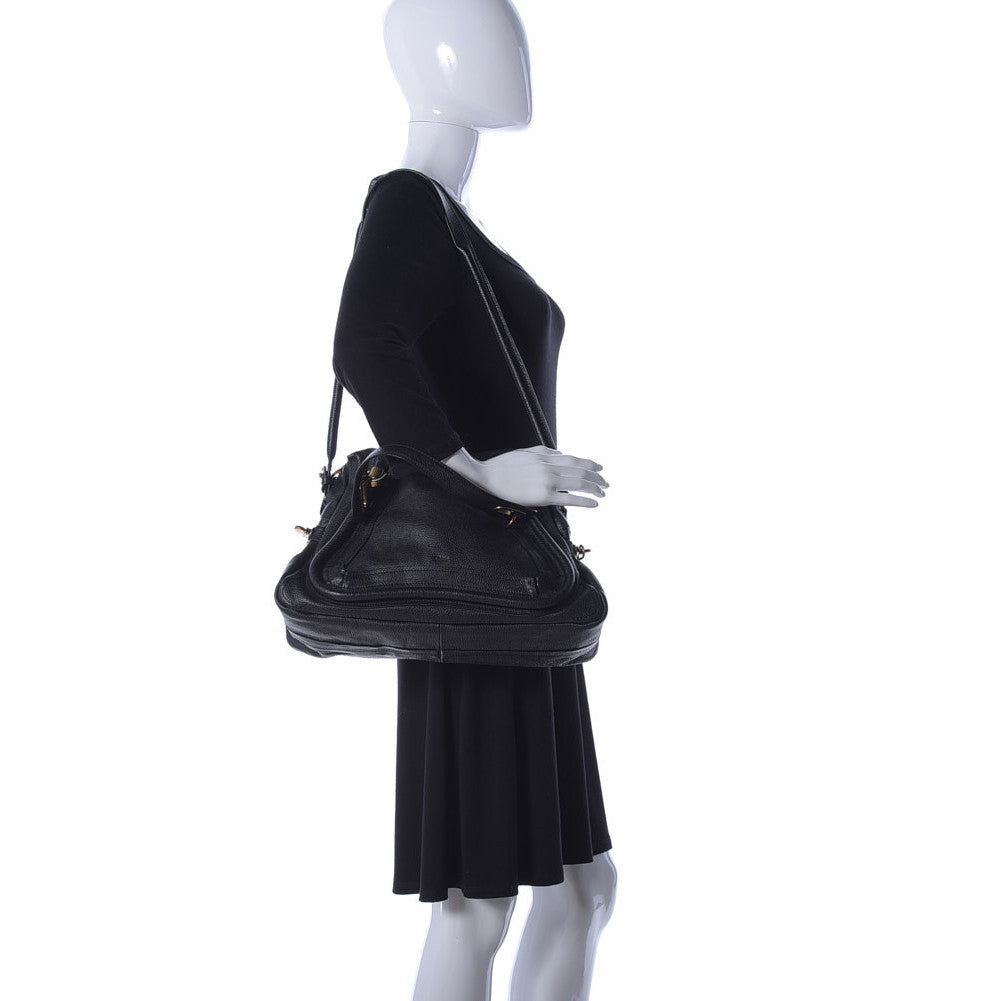 Chloe Calfskin Medium Paraty Black 2 of 9