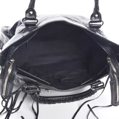 Balenciaga Agneau Giant 12 Silver Hardware Velo Black 6 of 8