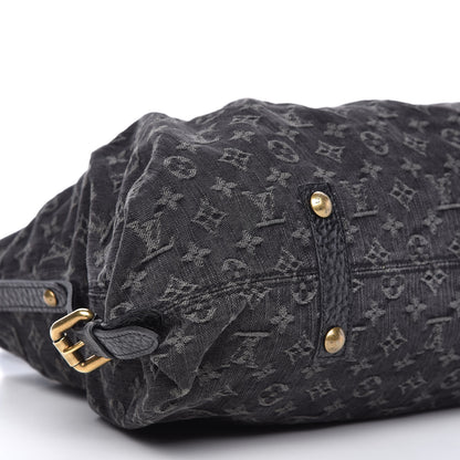 Louis Vuitton Denim Neo Cabby GM Black 6 of 10