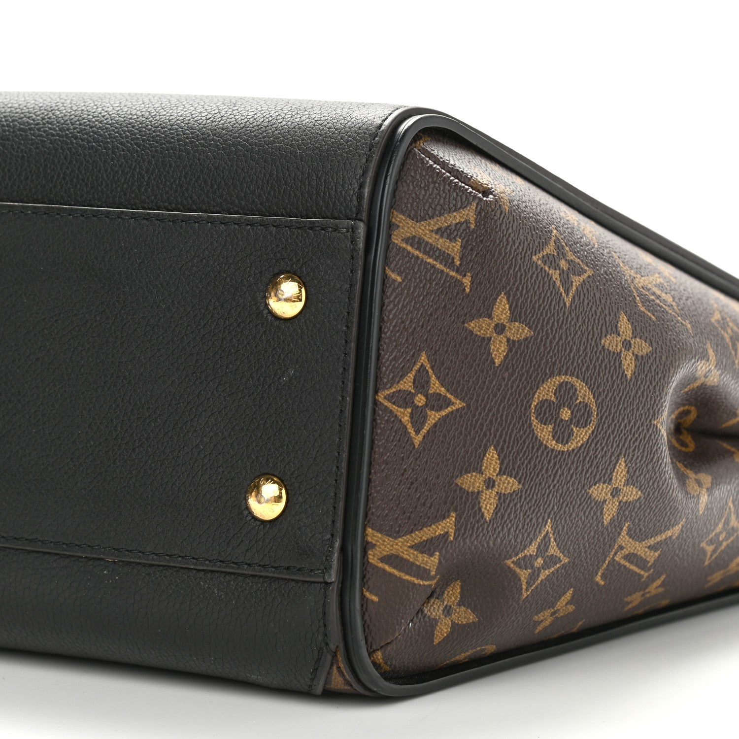 Louis Vuitton Calfskin Monogram Kimono Tote Black 9 of 11